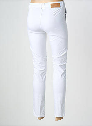 Pantalon slim poches blanc LOLA ESPELETA femme