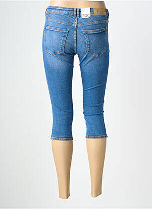 Corsaire tissage denim bleu EDC femme