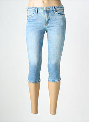 Corsaire tissage denim bleu EDC femme