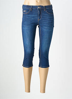 Corsaire tissage denim bleu EDC femme