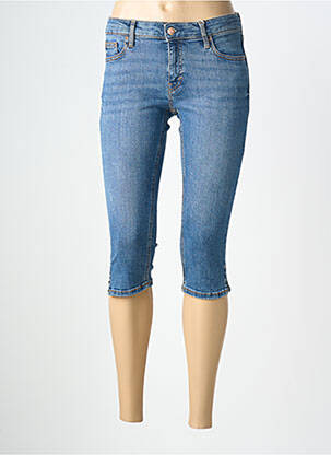 Corsaire tissage denim bleu ESPRIT femme