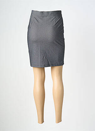 Jupe courte poches gris HBT femme