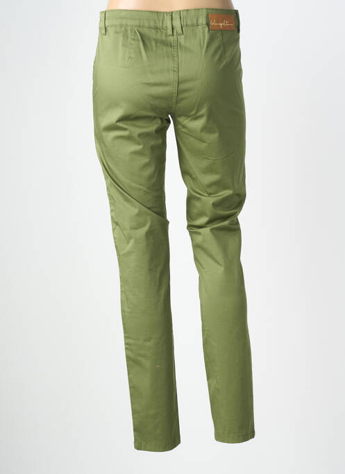 Pantalon slim poches vert LOLA ESPELETA femme