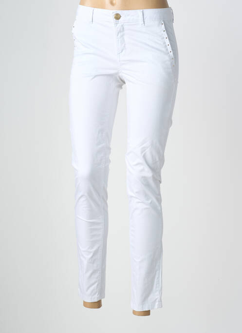 Pantalon slim poches blanc LOLA ESPELETA femme