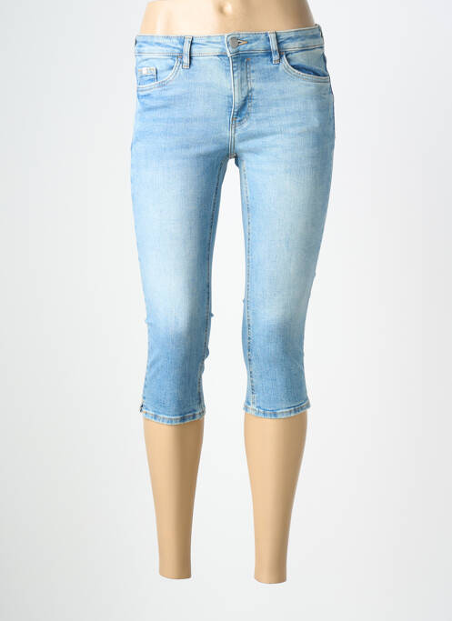 Corsaire tissage denim bleu EDC femme