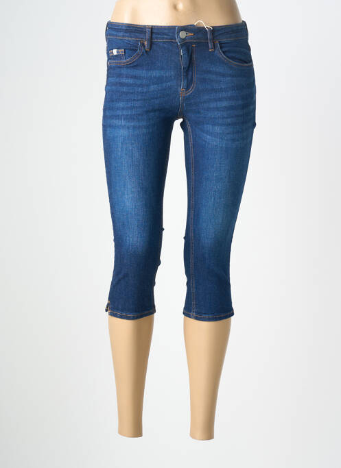 Corsaire tissage denim bleu EDC femme