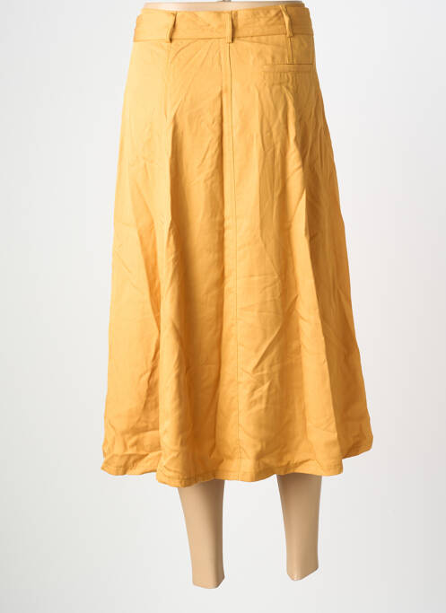 Jupe longue coupe évasée jaune LOLA ESPELETA femme