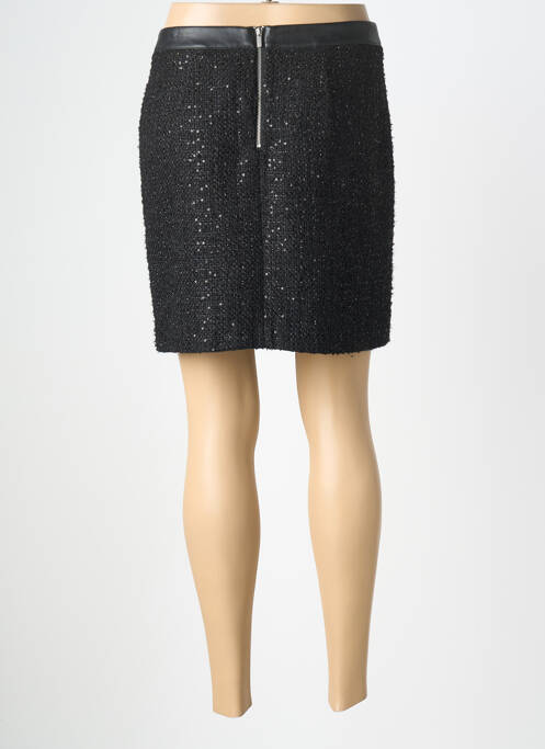 Jupe courte coupe droite noir ESPRIT femme