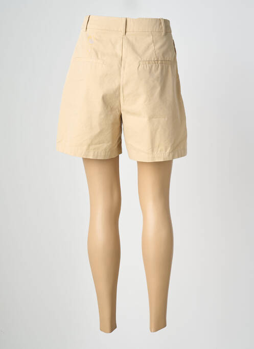 Short fermeture zippée sous rabat avec crochet beige ESPRIT femme