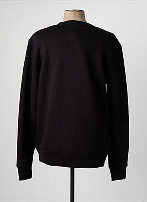 Sweat-shirt stretch manches longues noir DAYTONA homme