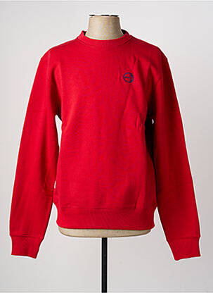 Sweat-shirt stretch manches longues rouge DAYTONA homme