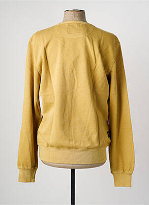 Sweat-shirt tissage jersey manches longues marron DAYTONA homme