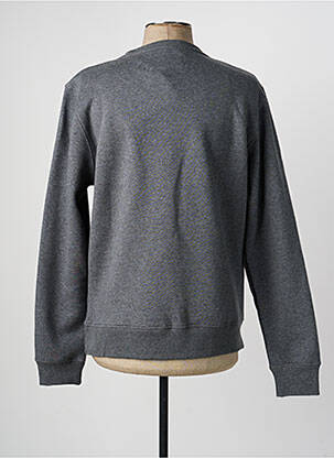 Sweat-shirt stretch manches longues gris DAYTONA homme