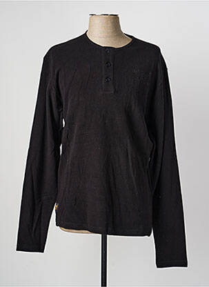 T-shirt stretch manches longues noir DAYTONA homme