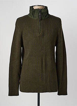 Pull stretch manches longues vert DAYTONA homme