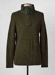 Pull stretch manches longues vert DAYTONA homme