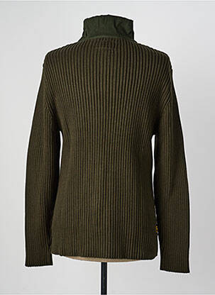 Pull stretch manches longues vert DAYTONA homme