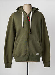 Veste casual coupe droite vert DAYTONA homme