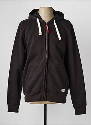 Veste casual coupe droite noir DAYTONA homme