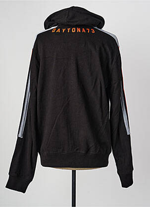 Veste casual coupe droite noir DAYTONA homme