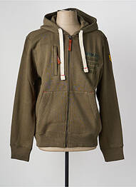 Veste casual coupe droite vert DAYTONA homme