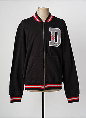 Veste casual coupe droite noir DAYTONA homme