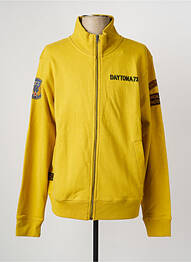 Veste casual coupe droite jaune DAYTONA homme