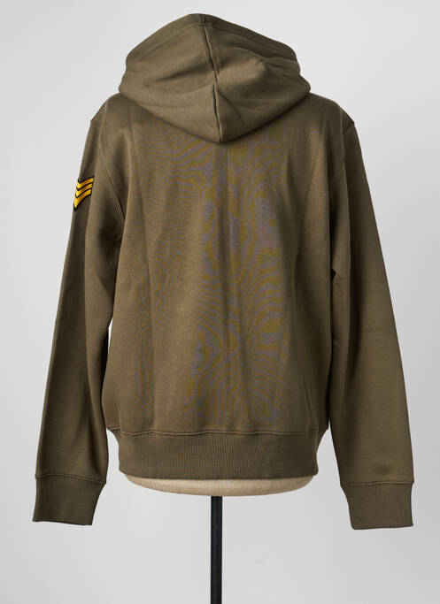 Veste casual coupe droite vert DAYTONA homme