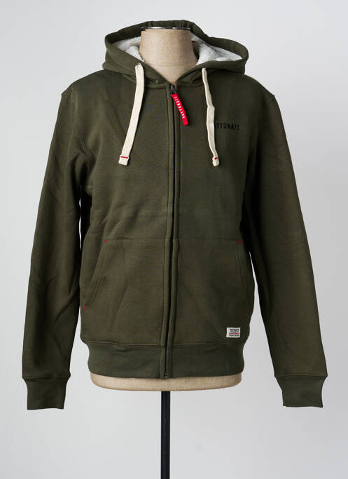 Veste casual poches vert DAYTONA homme