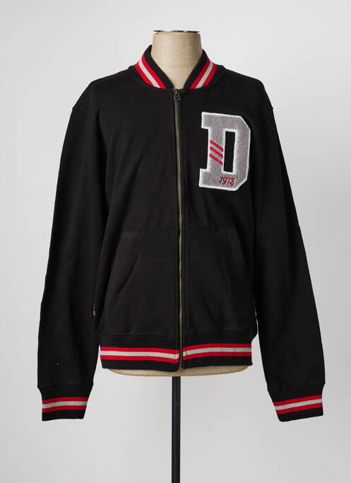 Veste casual coupe droite noir DAYTONA homme