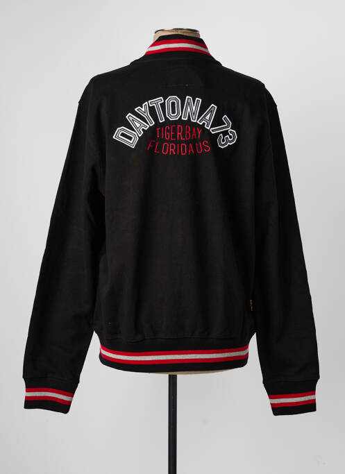 Veste casual coupe droite noir DAYTONA homme
