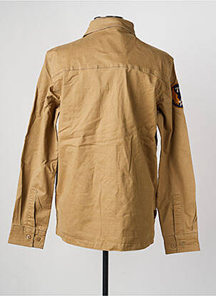 Veste casual fermeture boutonnée sur le devant beige DAYTONA homme