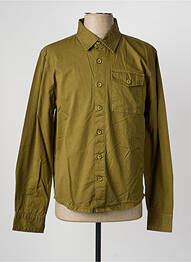 Veste casual fermeture boutonnée sur le devant vert DAYTONA homme