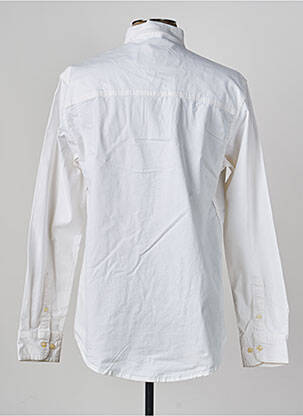 Chemise manches longues manches longues blanc DAYTONA homme