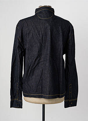 Chemise manches longues coupe cintrée bleu DAYTONA homme