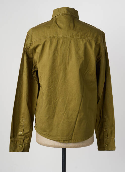 Veste casual fermeture boutonnée sur le devant vert DAYTONA homme