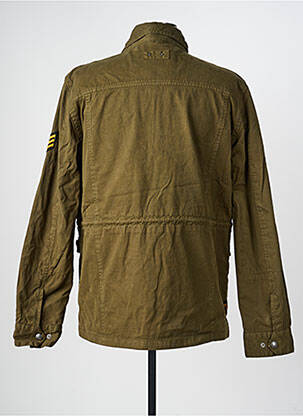 Veste casual poignets boutonnés avec fente vert DAYTONA homme