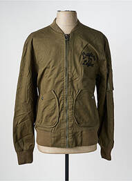 Veste casual finition intérieure doublée vert DAYTONA homme