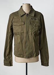 Veste casual col chemisier vert DAYTONA homme