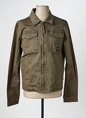 Veste casual coupe droite vert DAYTONA homme