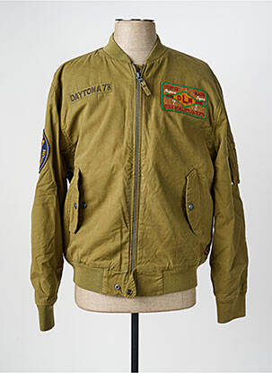 Blouson manches longues vert DAYTONA homme