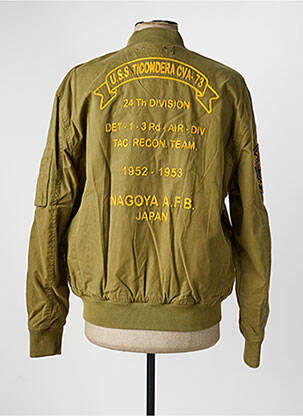 Blouson manches longues vert DAYTONA homme