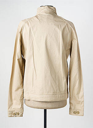 Veste casual poignets boutonnés avec fente beige IRON AND RESIN homme