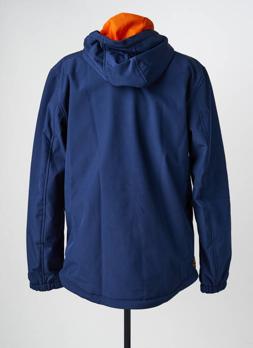 Blouson capuche bleu DAYTONA homme