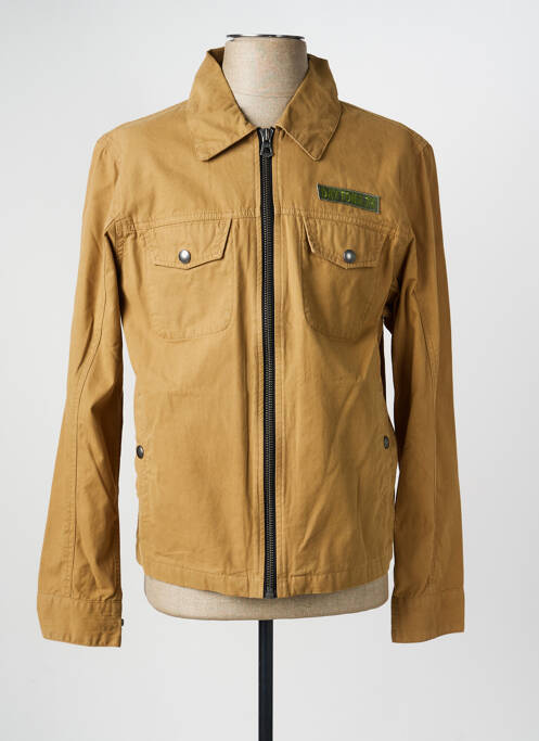 Veste casual poignets boutonnés avec fente marron DAYTONA homme