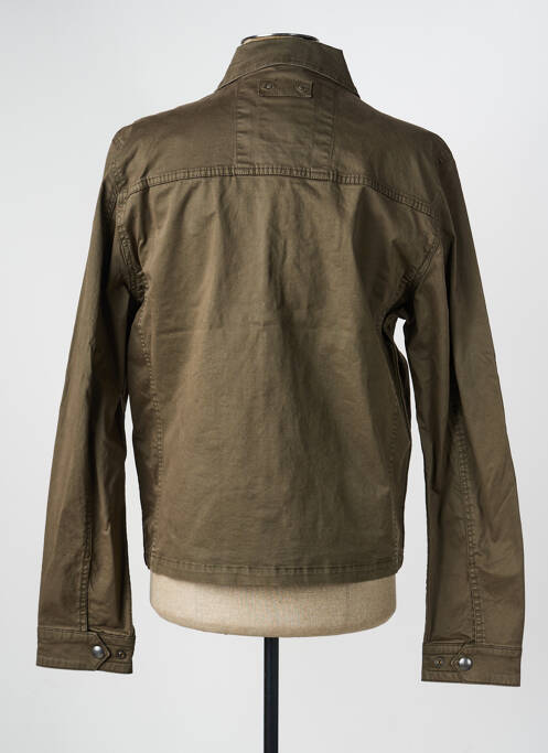 Veste casual poignets boutonnés avec fente vert DAYTONA homme