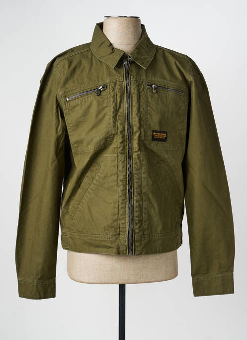 Veste casual poignets boutonnés avec fente vert DAYTONA homme