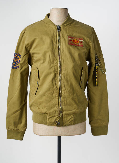 Veste casual resserrée sur le bas vert DAYTONA homme