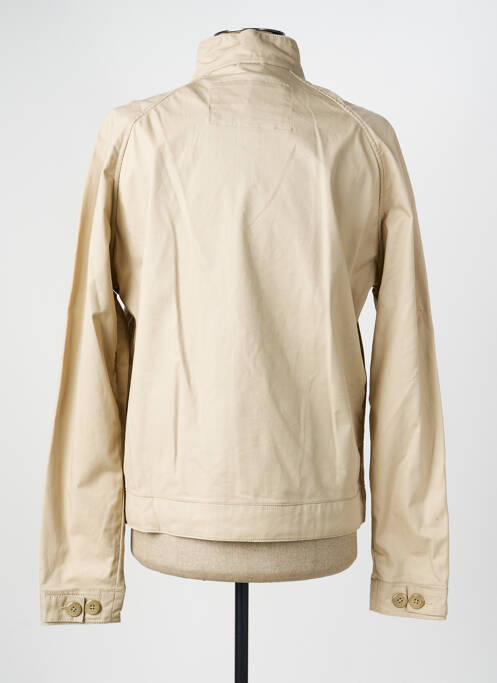 Veste casual poignets boutonnés avec fente beige IRON AND RESIN homme