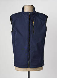Veste casual poches bleu DAYTONA homme